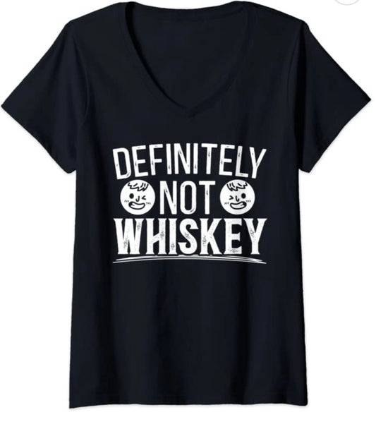 Definitely Not Whiskey Short Sleeve T-Shirt